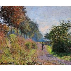 The Sheltered Path Painting Reproduction