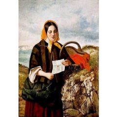 Pleasant News Painting Reproduction
