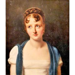 Portrait of an Unknown Woman Painting Reproduction