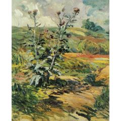 Thistles Painting Reproduction