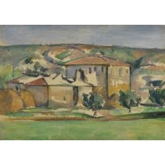 Provencal Houses Painting Reproduction