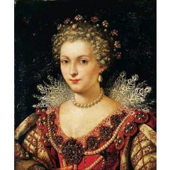 Portrait of Gabrielle d’Estrées Painting Reproduction