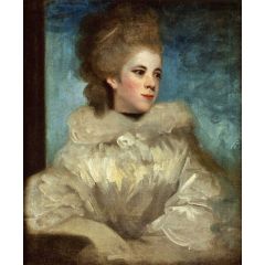 Portrait of Mrs Abington Painting Reproduction