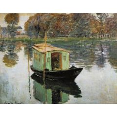 The Studio Boat Painting Reproduction