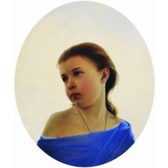Portrait of the Artist’s Daughter Natalia Painting Reproduction