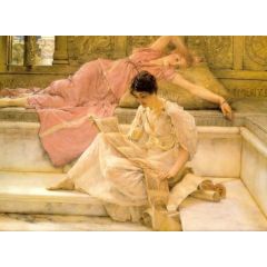 The Favourite Poet Painting Reproduction