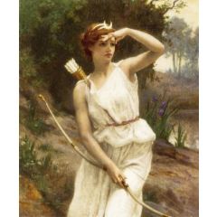 Diana, the Huntress Painting Reproduction