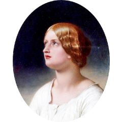 Contemplation Painting Reproduction