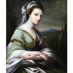 Lady Frances Greville, Lady Harpur Painting Reproduction