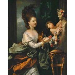 Lady Beauchamp-Proctor Painting Reproduction