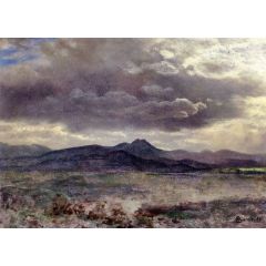 Cloud Study in San Francisco Painting Reproduction