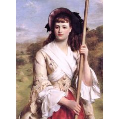 Polly Peachum Painting Reproduction