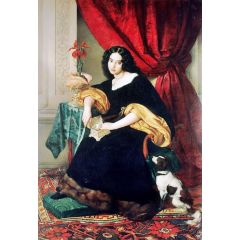 Pauline Charlotte Hübner Painting Reproduction