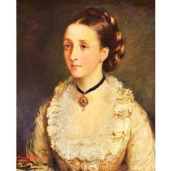 Lady Mary Sarah Percy Amherst, Countess Egerton Painting Reproduction