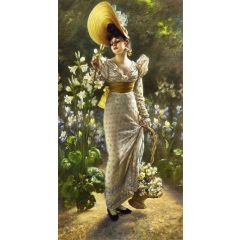 Princess Elvina of Bavaria Painting Reproduction