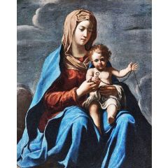 Madonna and Child Painting Reproduction