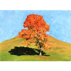 Cherry Tree Painting Reproduction