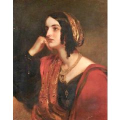 Dark Beauty Painting Reproduction