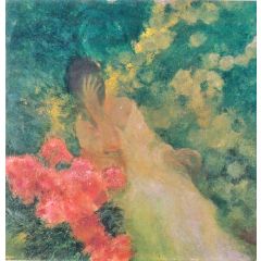 In the Garden Painting Reproduction