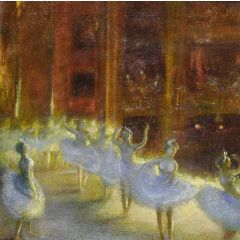 The Ballet Painting Reproduction