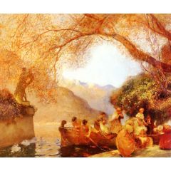 The Delicate Step Painting Reproduction