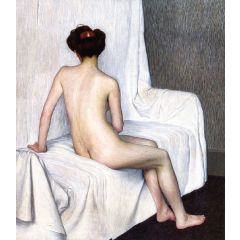 Female Nude Painting Reproduction