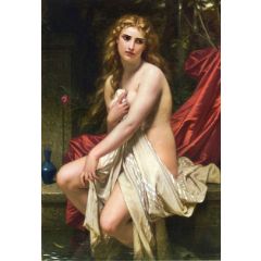 Susannah at Her Bath Painting Reproduction