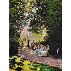 The Parc Monceau Painting Reproduction