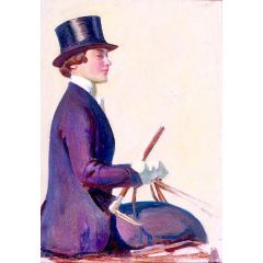 Study for ’Our Mutual Friend the Horse’ Painting Reproduction