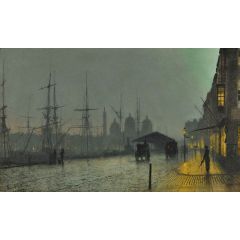 Princes Dock, Hull Painting Reproduction
