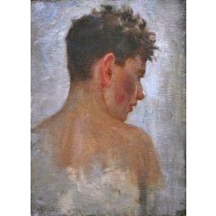 Under the Western Sun, sketch Painting Reproduction