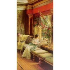 Vain Courtship Painting Reproduction