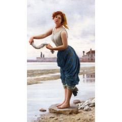 The Lavender Painting Reproduction