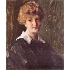 Portrait of a Woman Painting Reproduction
