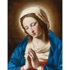The Virgin Praying Painting Reproduction