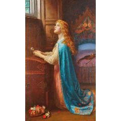 Forget me not Painting Reproduction