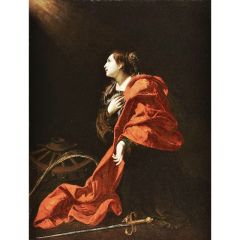 St. Catherine of Alexandria Painting Reproduction