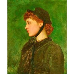 Mrs Lillie Langtry, 1853–1929 Painting Reproduction