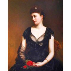 Julia Stanton, Viscountess Dillon of Costello-Gallin Painting Reproduction