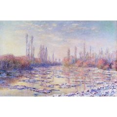 Floating Ice Painting Reproduction