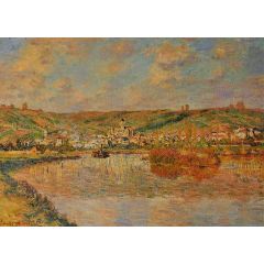 Late Afternoon in Vetheuil Painting Reproduction