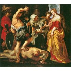 Beheading of St John the Baptist Painting Reproduction