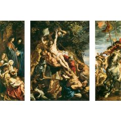 Raising of the Cross Painting Reproduction