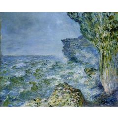 The Sea at Fecamp Painting Reproduction