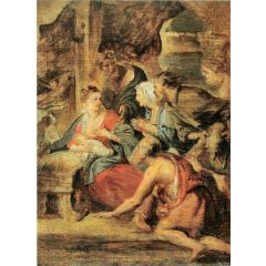 Adoration of the Shepherds Painting Reproduction