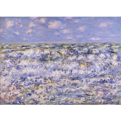 Waves Breaking Painting Reproduction