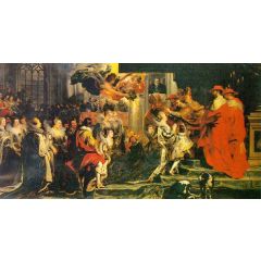 Coronation of Marie de Medici Painting Reproduction