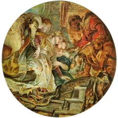 Esther and Ahasverus Painting Reproduction