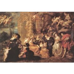 Garden of Love Painting Reproduction