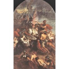 The Road to Calvary Painting Reproduction
